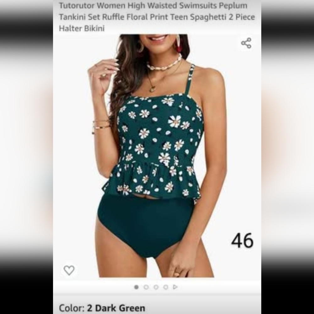 Tutorutor Tankini XS #46